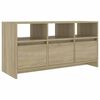 vidaXL Mobile Porta TV Rovere Sonoma 102x37,5x52,5 cm in Truciolato