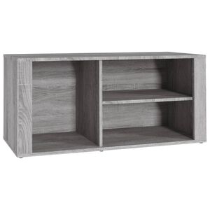 vidaXL Scarpiera Grigio Sonoma 100x35x45 cm in Legno Multistrato