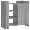 vidaXL Credenza Grigio Sonoma 73,5x35x75 cm in Legno Multistrato