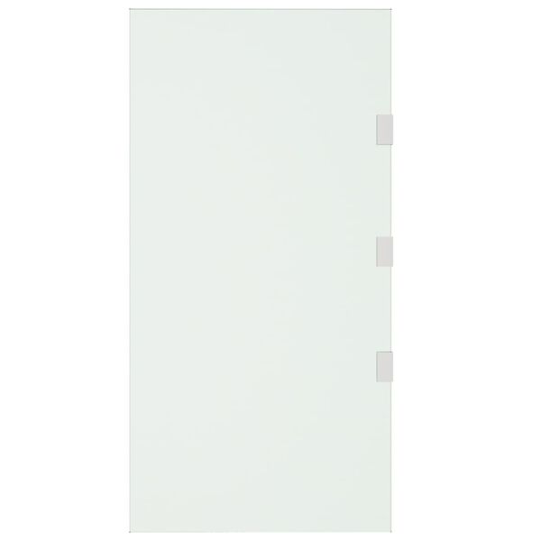 vidaXL Pannello Laterale Tettoia Trasparente 50x100 cm Vetro Temperato