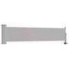 vidaXL Tenda Laterale Retrattile per Patio 60x300 cm Grigia