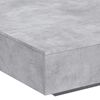 vidaXL Tavolino Salotto Grigio Cemento 100x100x31 cm Legno Multistrato