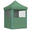 vidaXL Tenda Party Verde 200 x 200 x 306 cm Tessuto Oxford