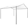 vidaXL Gazebo da Giardino 400x400x260 cm Bianco 180 g/m²