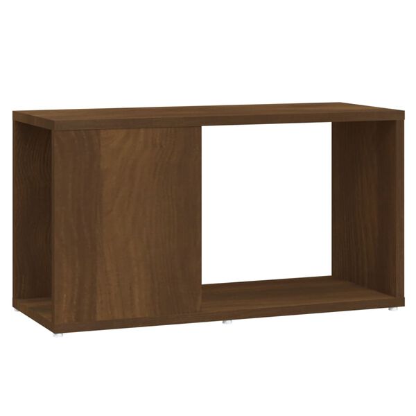 vidaXL Mobile Porta TV Rovere Marrone 60x24x32 cm in Legno Multistrato