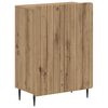 vidaXL Mobiletto da Bagno ZWOLLE Rovere Artigianale