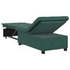 vidaXL Divano letto Verde Scuro 194 x 67 x 82 cm Velluto
