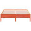 vidaXL Letto senza Materasso Marrone Cera 160x200 cm in Legno di Pino