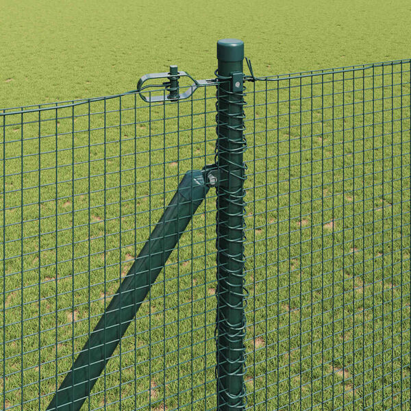 vidaXL Palo della recinzione Verde Rete 25 x 1,5 m (rete 16 x 16 mm)