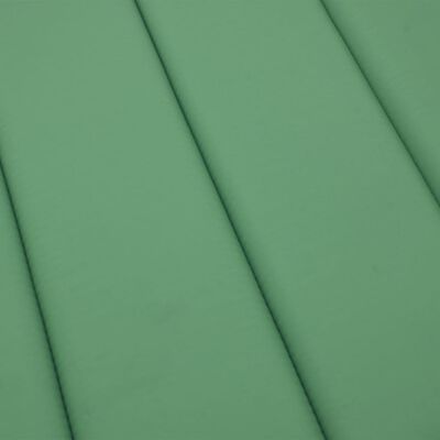 vidaXL Cuscino per Lettino Verde 186x58x3 cm in Tessuto Oxford