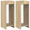 vidaXL Supporto per piante Rovere Sonoma 30 x 30 x 80 cm