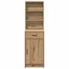vidaXL Credenza Rovere artigianale 41 x 40 x 135 cm Legno multistrato