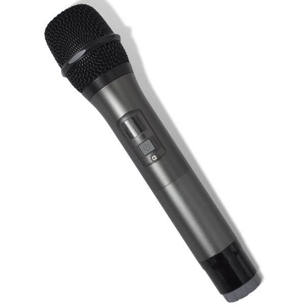 Ricevitore con 2 Microfoni Wireless UHF