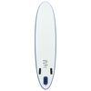 vidaXL Set Tavola Gonfiabile da SUP Blu e Bianco