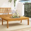 vidaXL Tavolo da Giardino 100x60x30 cm in Legno Massello di Acacia