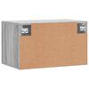 vidaXL Mobile a Parete Grigio Sonoma 60x36,5x35cm in Legno Multistrato