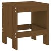 vidaXL Sgabelli Bar 2 pz Marrone Ambra 40x36x45 cm Legno Massello Pino