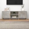 vidaXL Mobile Porta TV Grigio Cemento 150x30x50cm in Legno Multistrato