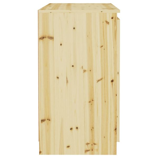 vidaXL Armadietto 60x36x65 cm in Legno Massello di Pino