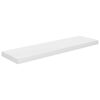 vidaXL Scaffali a Parete 4 pz Bianco Lucido 23x23,5x3,8 cm in MDF