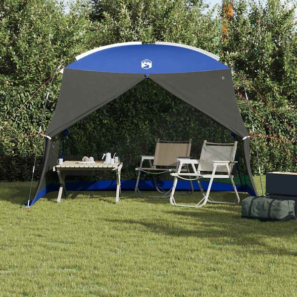 vidaXL Tende con tetto azzurro 320 x 320 x 218 cm Poliestere