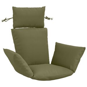 vidaXL Cuscino Adirondack PUTTEN 100% Poliestere Verde Oliva