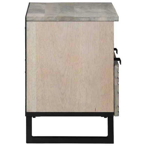 vidaXL Unità TV con cassetto Bianco 70 x 33 x 46 cm Legno multistrato