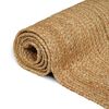 vidaXL Tappeto da Area Beige 60 x 200 cm Juta