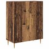 vidaXL Credenza Legno vecchio 69,5 x 34 x 180 cm Legno multistrato