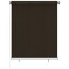 vidaXL Tenda a Rullo per Esterni 120x140 cm Marrone
