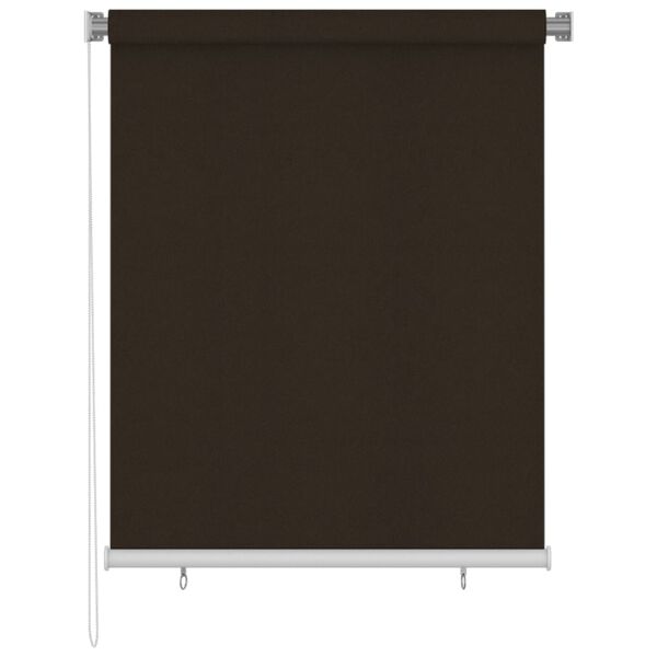 vidaXL Tenda a Rullo per Esterni 120x140 cm Marrone