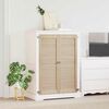 vidaXL Porta per Armadio con porta 2 pcs Naturale 110 x 2,1 x 39,5 cm