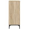 vidaXL Credenza Rovere Sonoma 69,5 x 33 x 82 cm Legno multistrato