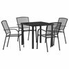 vidaXL Set da Pranzo per Giardino 5 pcs Antracite
