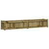 vidaXL Fioriera da Giardino 180x31x31 cm in Legno di Pino Impregnato