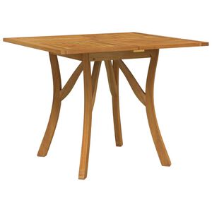 vidaXL Tavolo da Giardino 85x85x75 cm Legno Massello di Acacia