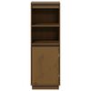 vidaXL Credenza Ambra 37x34x110 cm in Legno Massello di Pino