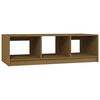 vidaXL Tavolino da Salotto ambra 110x50x34 cm Legno Massello di Pino