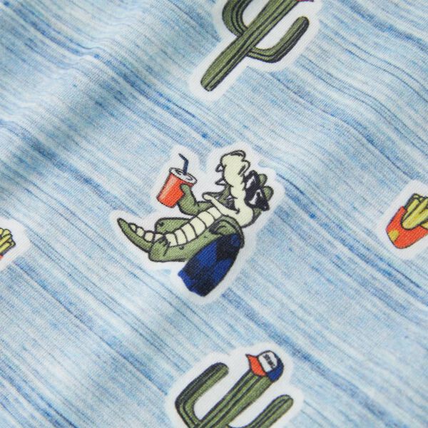 Maglietta da Bambino Blu Misto 104