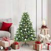 vidaXL Albero di Natale artificiale con 150 LED Verde 120 cm PE e PVC