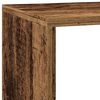 vidaXL Libreria a 3 Ripiani Legno Vecchio 137,5x29x103,5 cm Truciolato