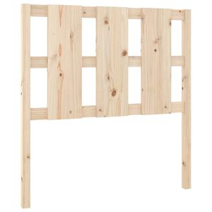 vidaXL Testiera per Letto 95,5x4x100 cm Legno Massello di Pino