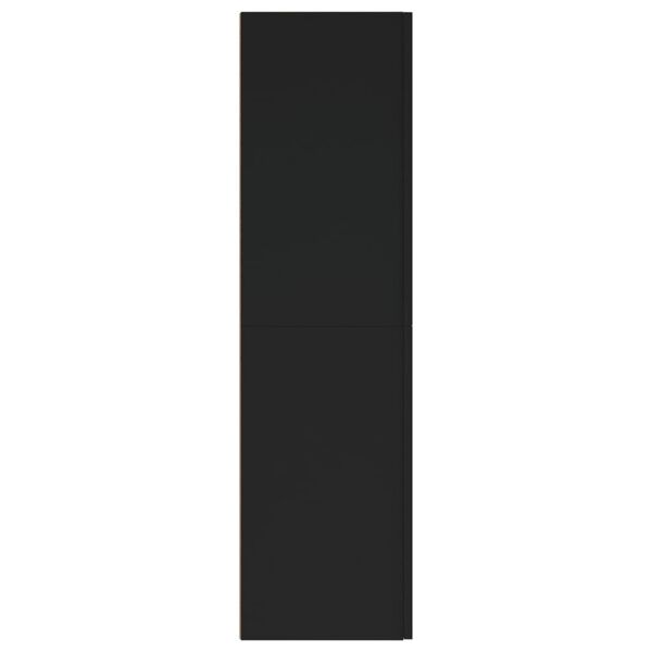 vidaXL Mobile Porta TV Nero 30,5x30x110 cm in Legno Multistrato