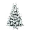 vidaXL Albero di Natale artificiale con 300 LED Bianco 240 cm PE e PVC