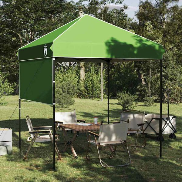 vidaXL Tenda Gazebo Verde 194 x 194 x 251 cm Tessuto