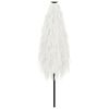vidaXL Ombrellone Giardino con Palo in Acciaio Bianco 288x288x225 cm