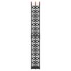 vidaXL Ramp di Carico 2 pcs Nero 222 x 29 x 14 cm Alluminio
