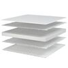 vidaXL Materasso Viscoelastico Bianco 80x160x17 cm Morbido