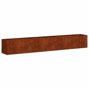 vidaXL Fioriera Arrugginita 280x40x40 cm in Acciaio Corten