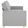 vidaXL Divano a 2 posti Grigio nuvola 180x78x84 cm in tessuto
